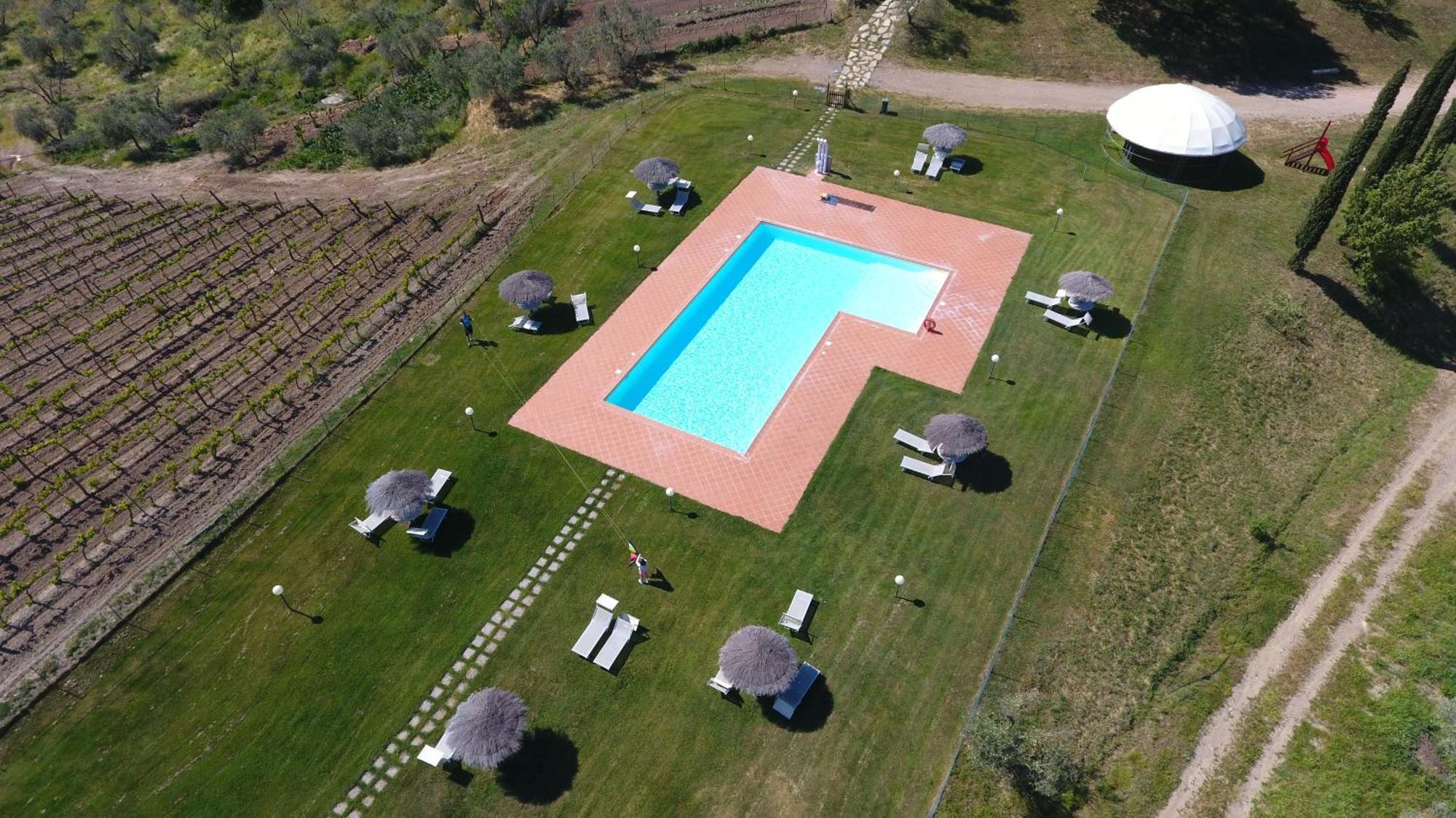 Agriturismo Poggio Corbello La Pesta Eksteriør billede